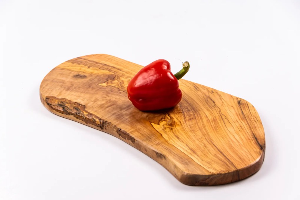 Tocator din lemn de maslin 35 cm