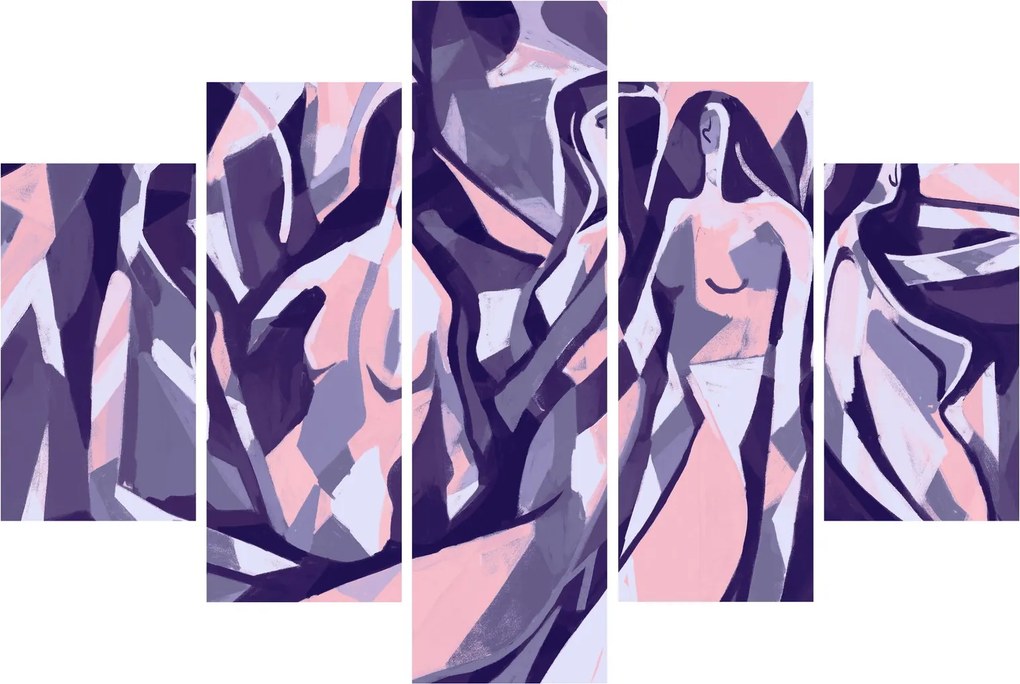 Tablou - Abstract, femei (150x105 cm)