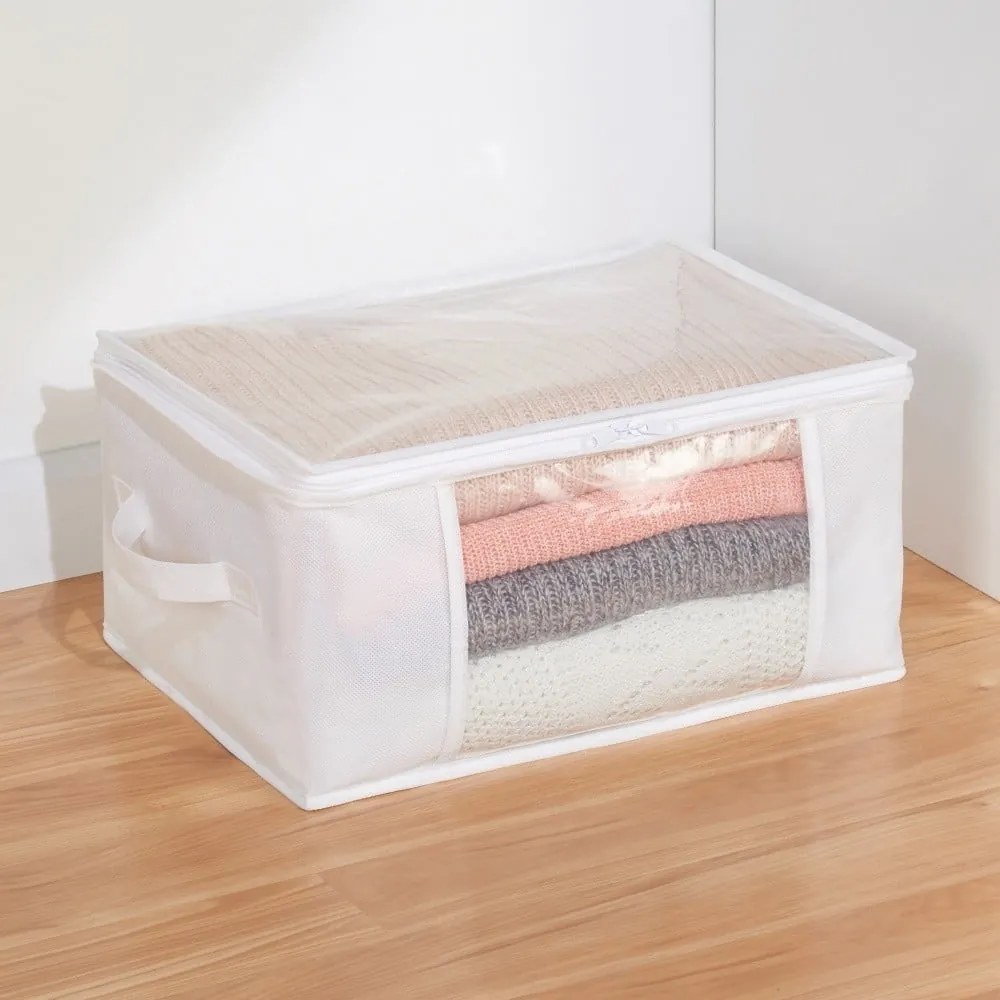 Set 2 cutii depozitare iDesign Zipper