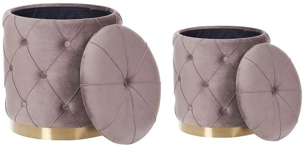 Set 2 buc taburete Puble (bej). 1082039
