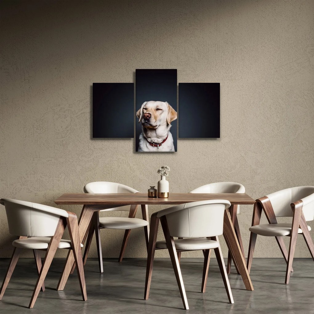 Tablou cu labrador (90x60 cm)