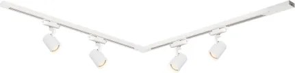 BRILAGI - Lampă spot pe șină HUSKY 4xGU10/10W/230V 150 cm alb