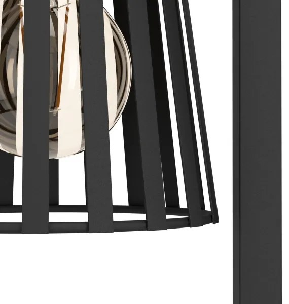 Lampă de masă Eglo 390005 BOGOTA 1xE27/40W/230V negru