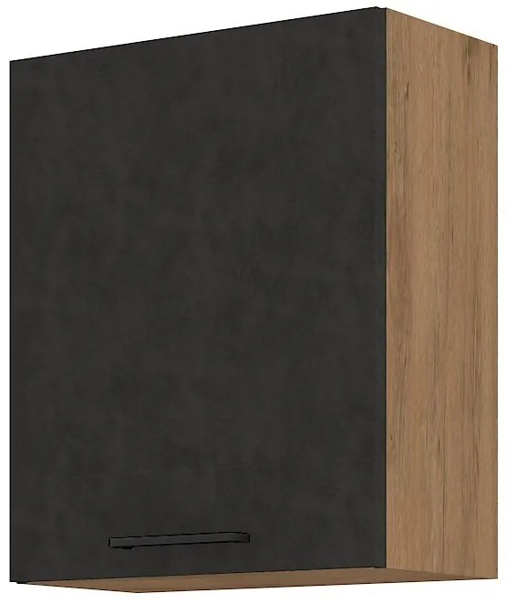 Dulap superior de bucătărie Virion 60 G 72 1F (stejar lancelot + matera). 1032586