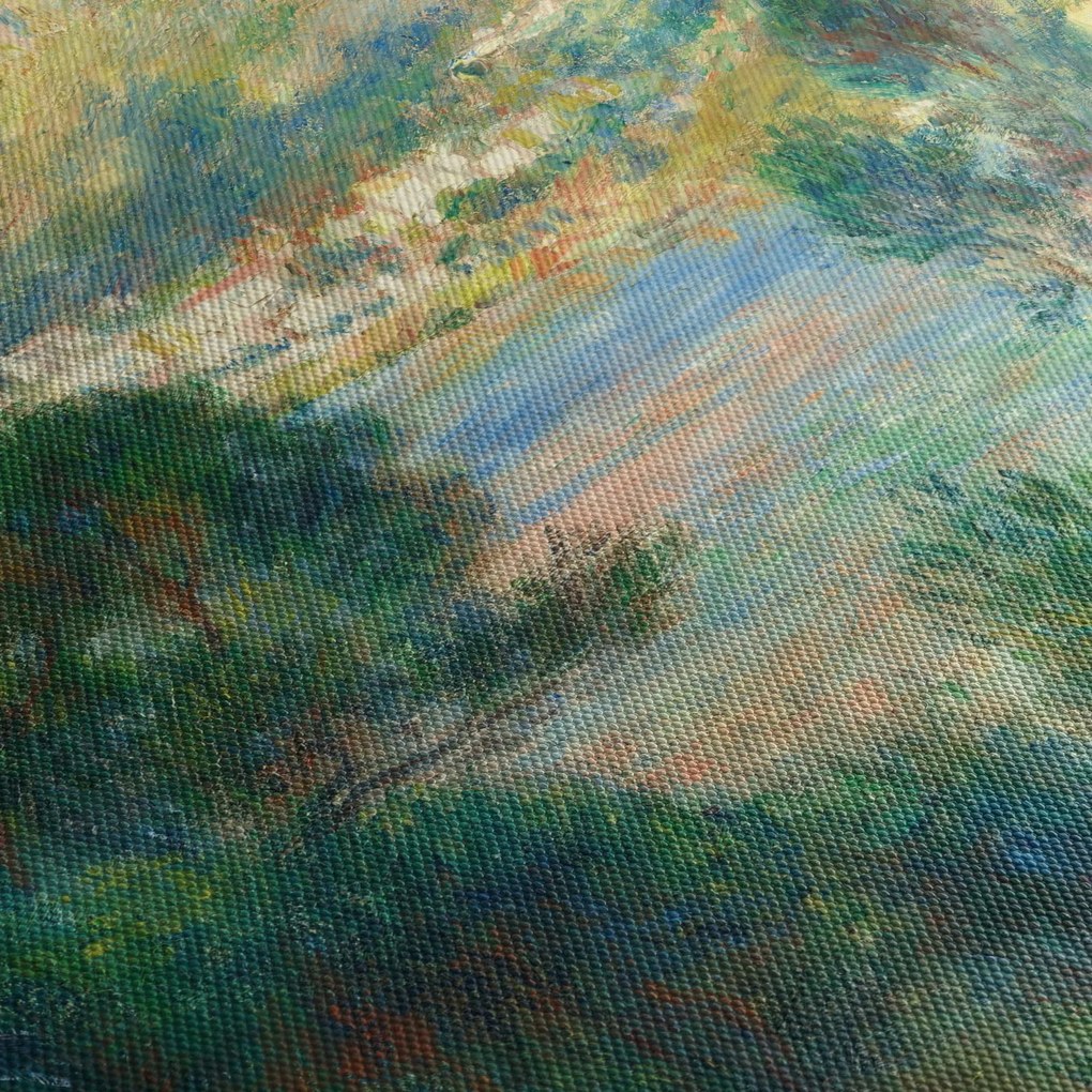 Tablou - Auguste Renoir, View of Monte Carlo from Cap Martin, reproducere (150x105 cm)