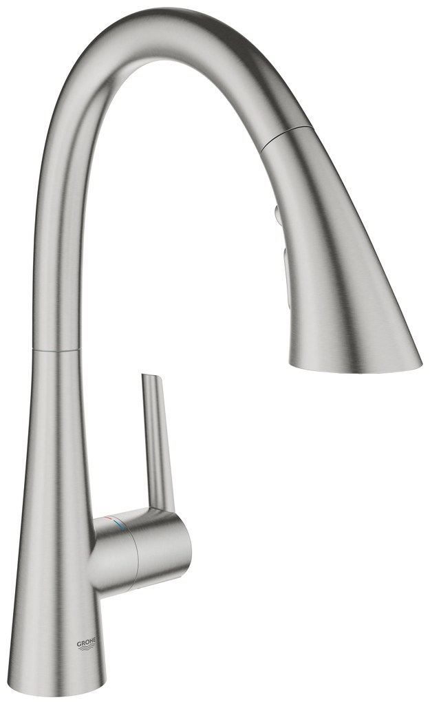 Grohe Zedra baterie bucătărie pe picior SuperSteel 32294DC2