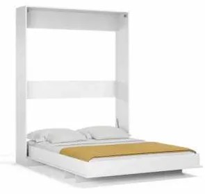 OFERTA SPECIALA - Pat rabatabil dublu fara somiera Primer Queen Bed (150 X200) - ALB MAT