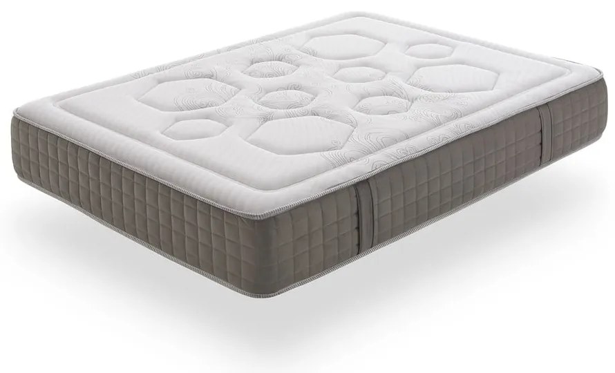 Saltea fermă/mediu-fermă din spumă reversibilă/termoregulatoare 120x200 cm HEXAFLEX GEL – Moonia