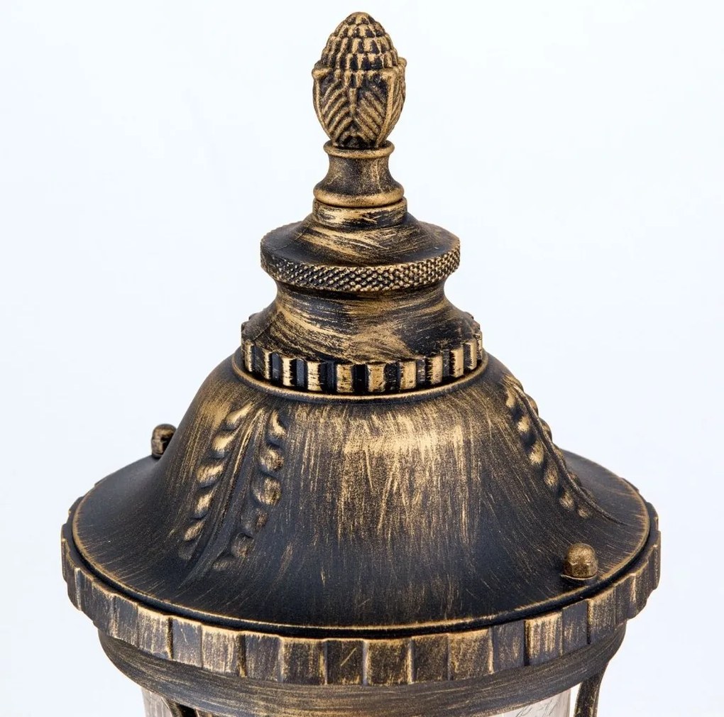 Stalp iluminat exterior IP23 H112cm August AL 11-1122/1 Patina OR