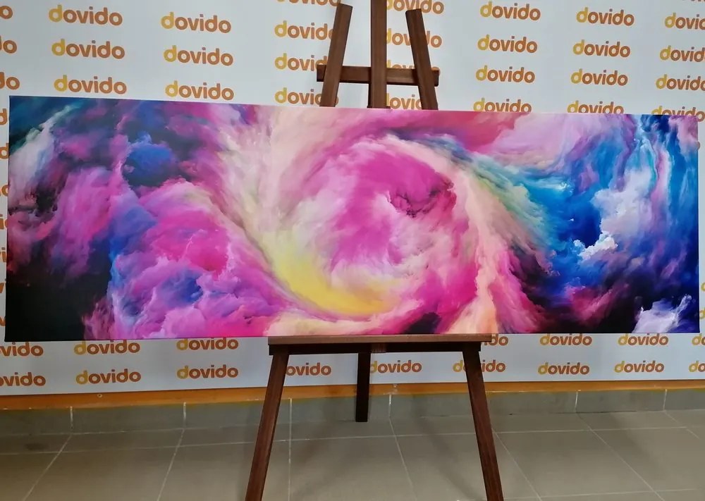 Tablou spirală colorată