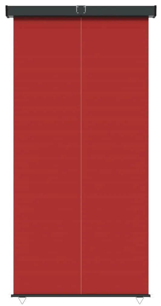 Copertina laterala de balcon, rosu, 140 x 250 cm Rosu, 140 x 250 cm