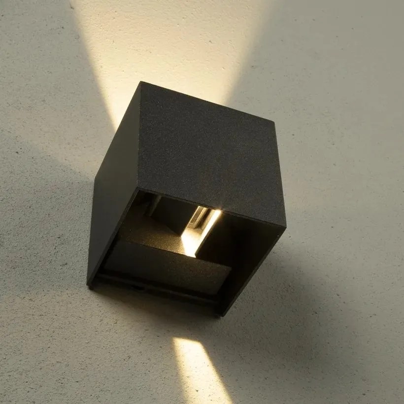 Aplica de perete iluminat exterior ambiental IP65 LED Mayfair adjustable
