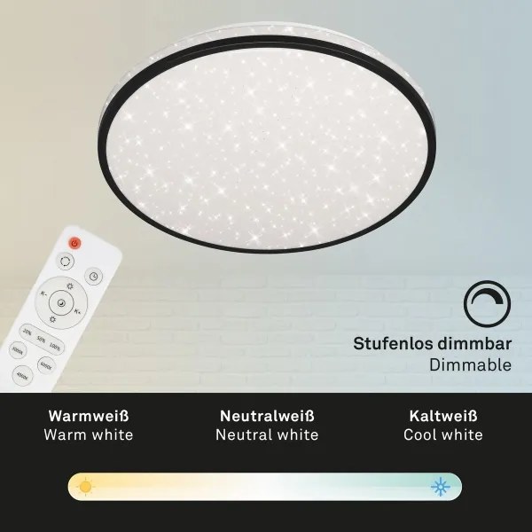 Plafonieră LED dimabilă STARRY SKY LED/24W/230V 3000-6000K Brilo + telecomandă