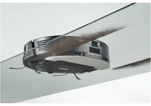 Sencor Aspirator robot 2 în 1 cu mop, 16 W, 2600 mAh, Wi‑Fi, negru, cu telecomandă inclusă