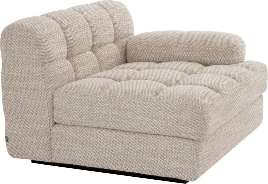 Canapea, Modul dreapta design elegant LUX Dean right Skyward sand