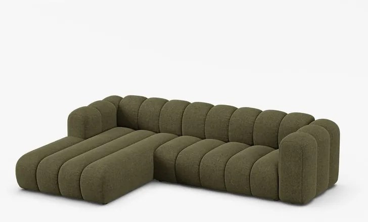 Coltar Lupine 4 locuri chenille Eden L290 cm
