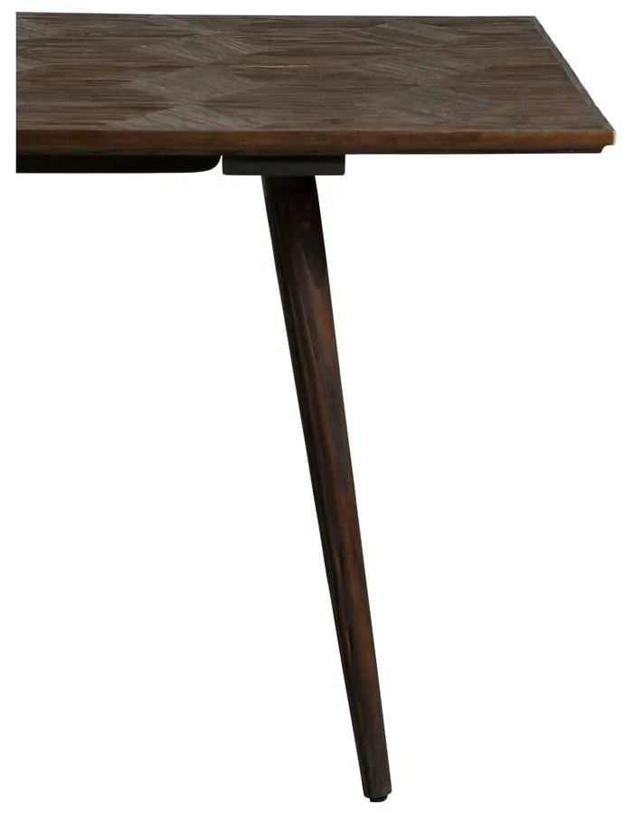 Masă de dining cu aspect de lemn de ulm 100x220 cm Diamond – DAN-FORM Denmark