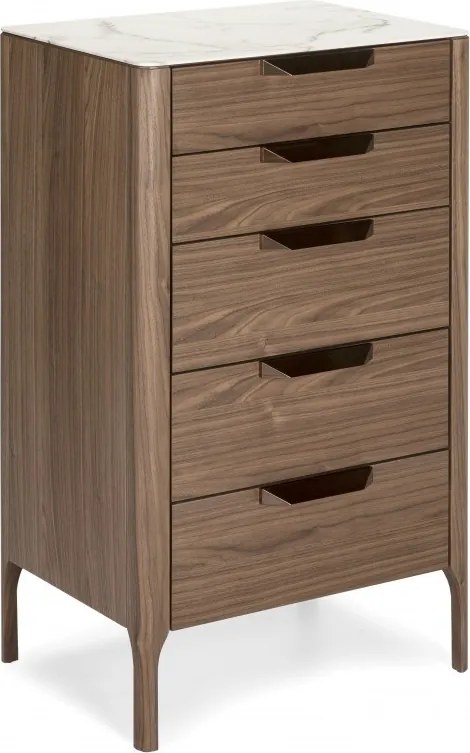 Dulapior cu 5 sertare design elegant Glayds AC-CP1806-A