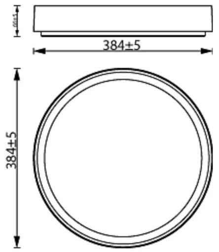 Plafonieră LED dimabilă Philips HANNO LED/24W/230V 4000K negru