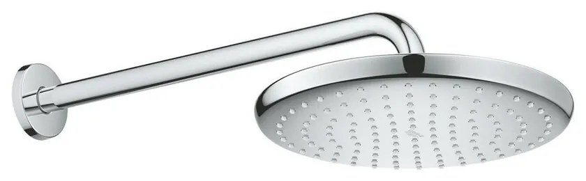 Palarie si brat de dus Grohe Tempesta 250 rotunda crom