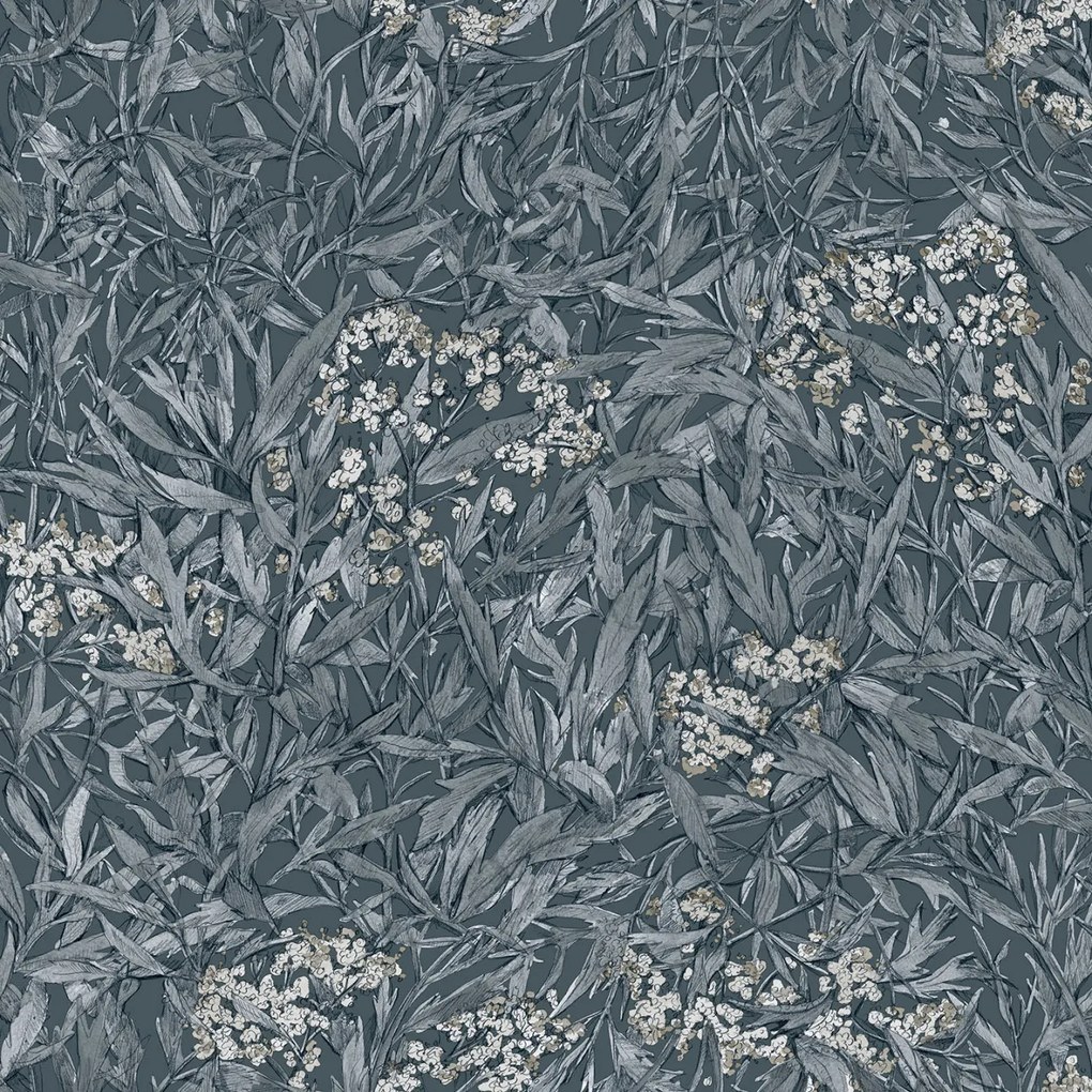 Tapet lavabil Malin Indigo Blue, Sandberg, 5.3mp / rola