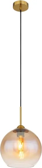 Globo 15788H - Candelabru suspendat pe cablu JAMESSA 1xE27/60W/230V, alamă