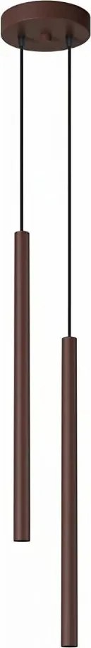 Sollux SL.2146 - Lustră pe cablu PASTELO 2xG9/8W/230V maro