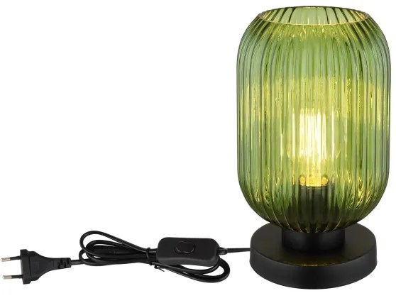 Lampă de masă Globo 15469TG NORMY 1xE27/40W/230V verde