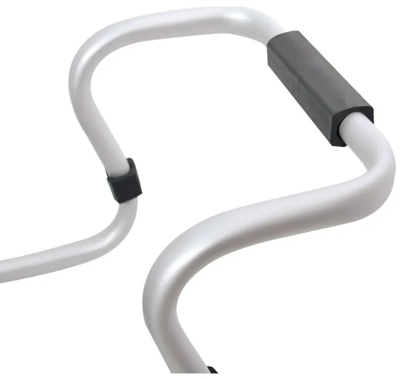 Spirella Scaun de baie reglabil, gri, 50-65 cm