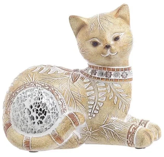 Pisica decor din rasina 15 cm x 14 cm | BIANO