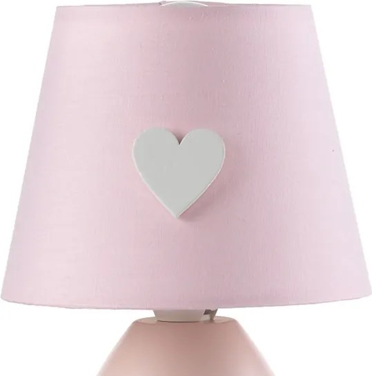 Veioză pentru copii ONLY TITTA 1xE14/6W/230V 20 cm roz