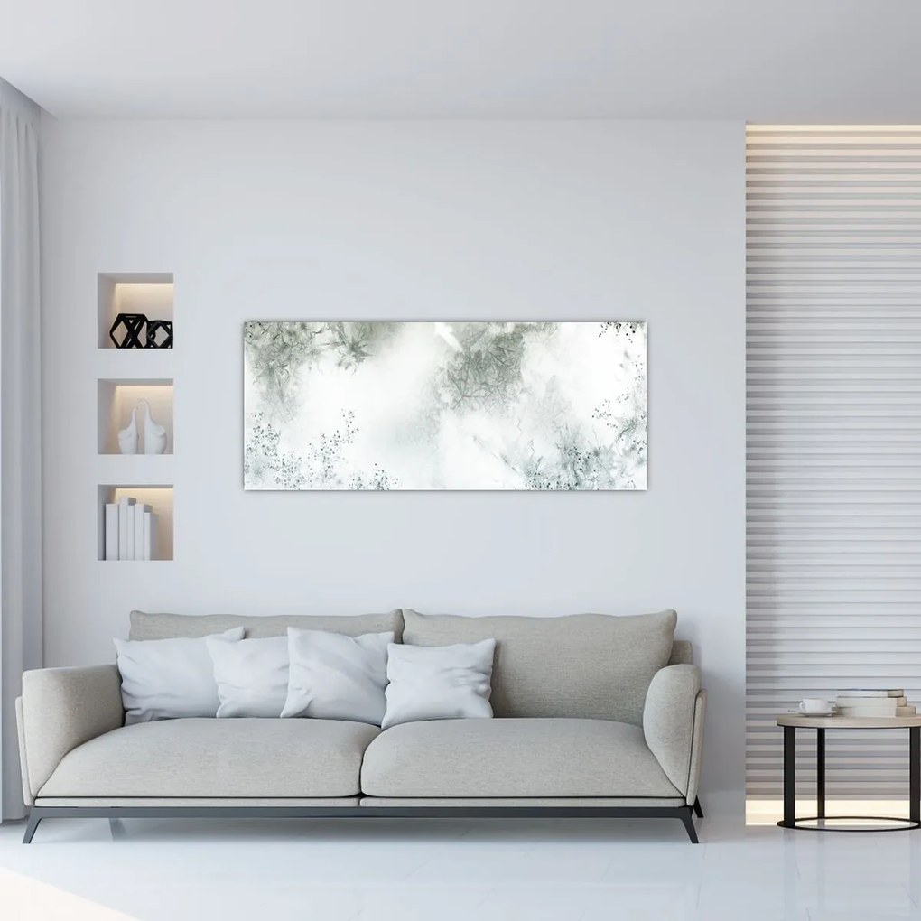 Tablou - Frunze abstract (120x50 cm)