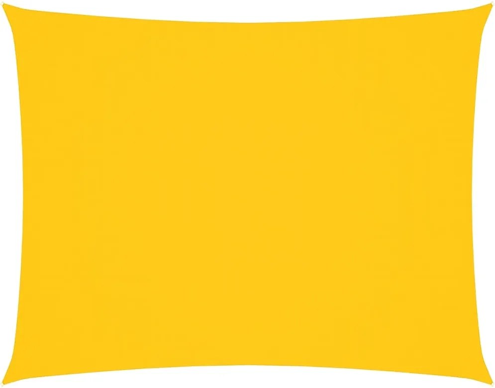 vidaXL Parasolar, galben, 5x6 m, țesătură oxford, dreptunghiular