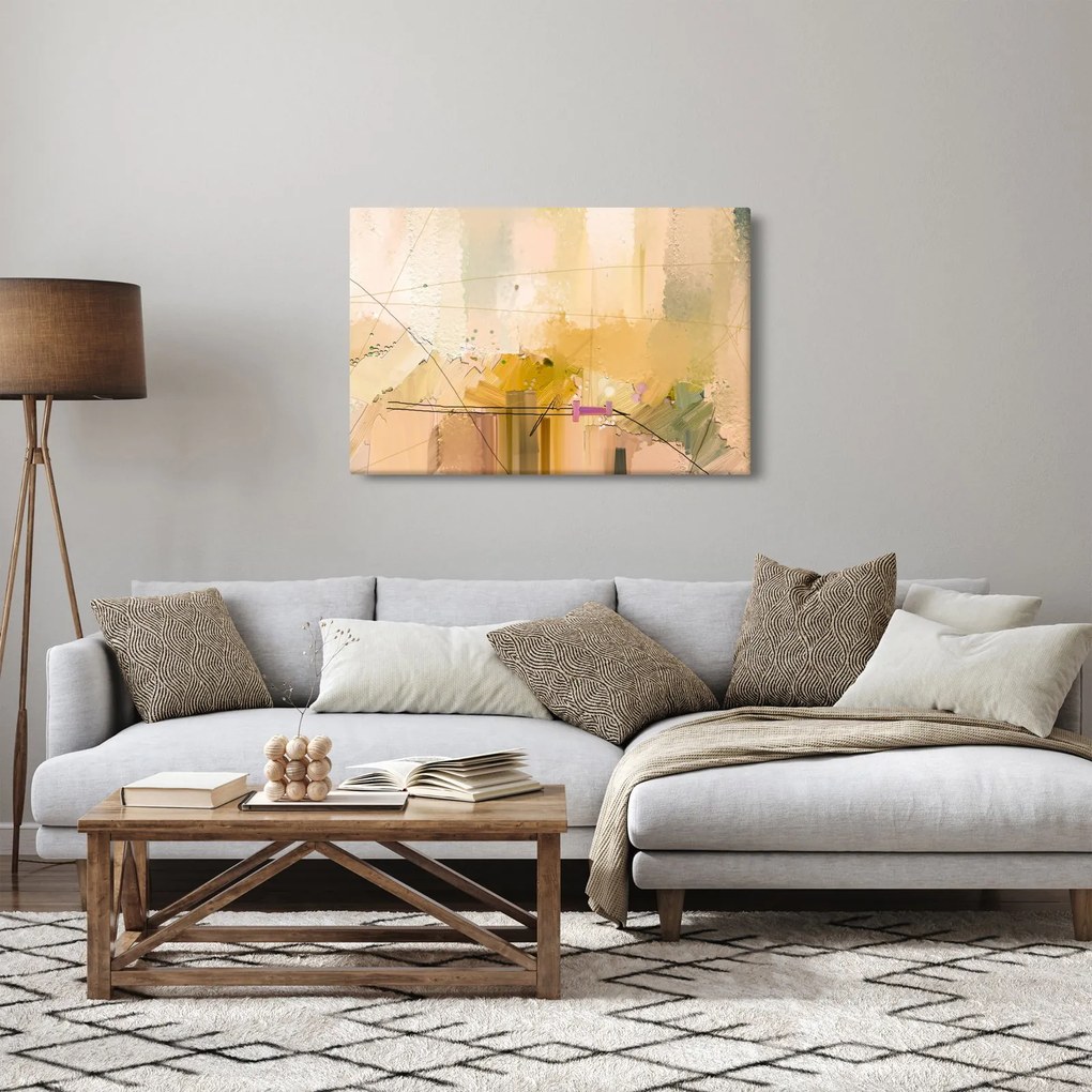Tablou - Abstract, pictură în ulei (90x60 cm)