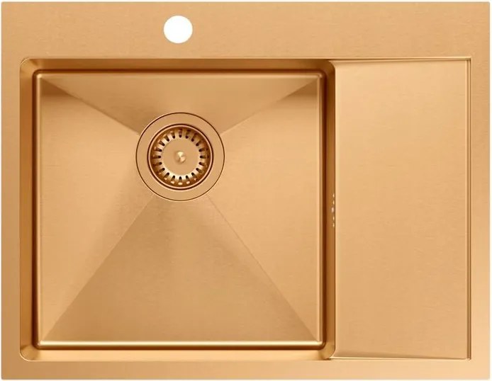 Chiuveta inox RUSSEL 116 cupru