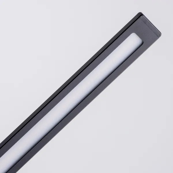 Brilagi - Lampă de birou LED tactilă cu dimmer, încărcare wireless QI, LED/7W/5V 3000/4000/6000K, negru