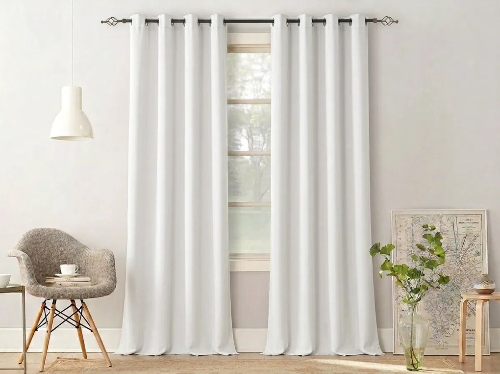 Draperie OXFORD LIGHT 140x250 cm, alb Agatat: Rejansa