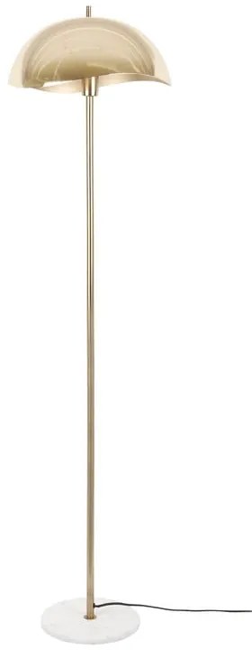 Lampadar auriu cu abajur din metal (înălțime 154 cm) Waved – Leitmotiv