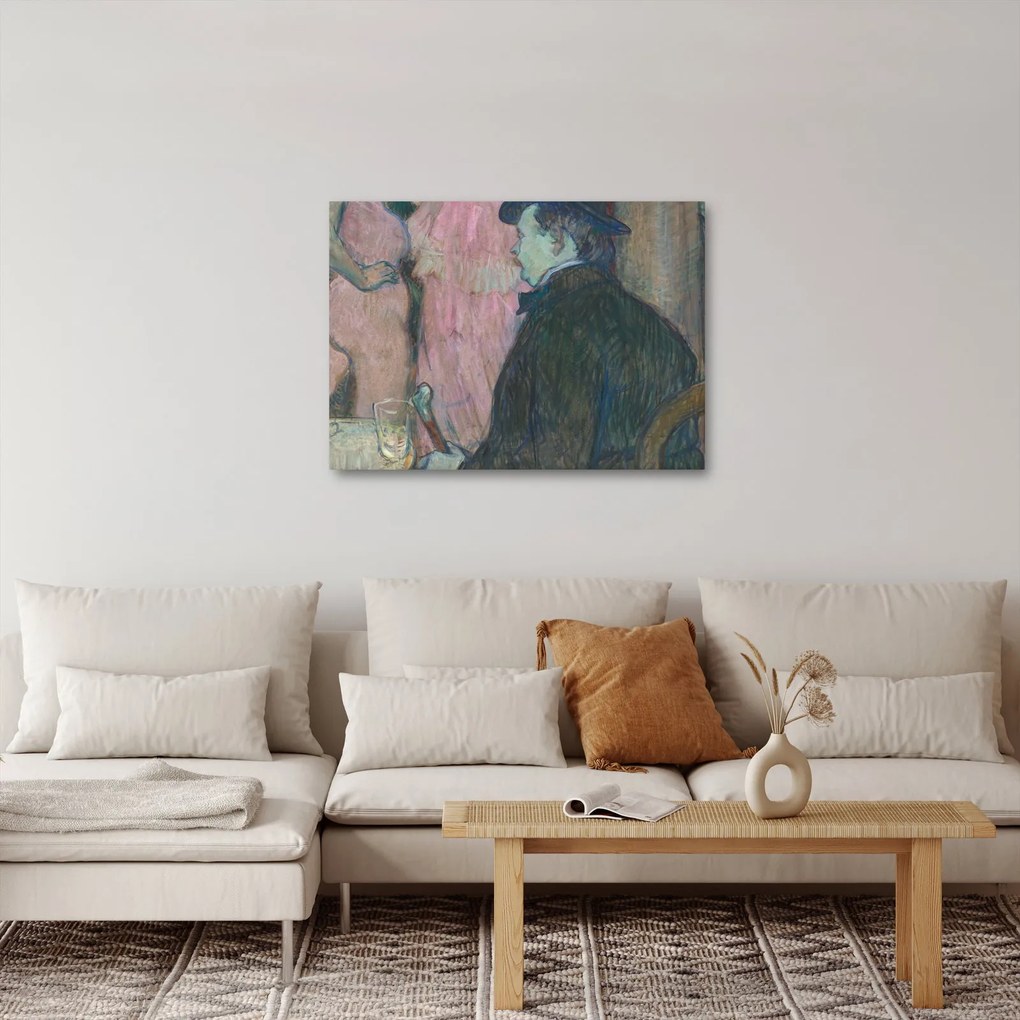 Tablou - Henri de Toulouse-Lautrec, Maxime Dethomas, reproducere (70x50 cm)