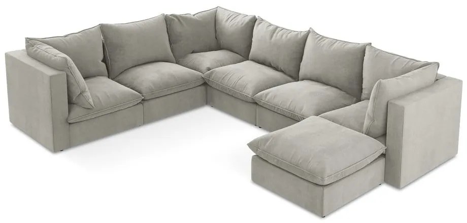 Colțar gri deschis (cu colț pe partea stângă/în formă de "U") Manao – Makamii