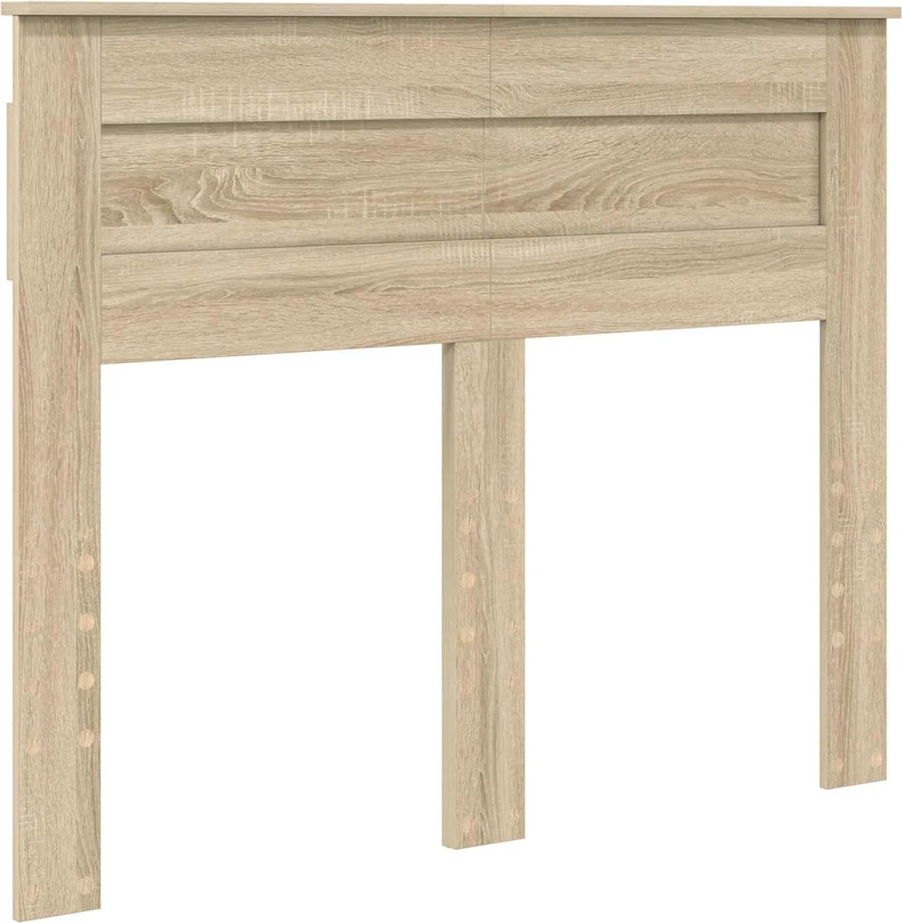 vidaXL Tăblie cap Stejar Sonoma 120 cm Lemn compozit