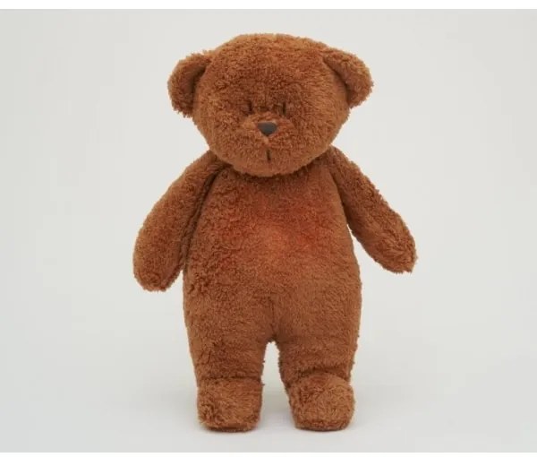 Pluș de îmbrățișat cu sunete și lumină Moonie ursuleț 2.0 organic caramel