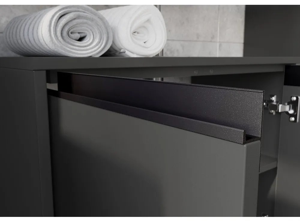 Dulap sub chiuvetă gri antracit 63x55 cm Lemont – Germania