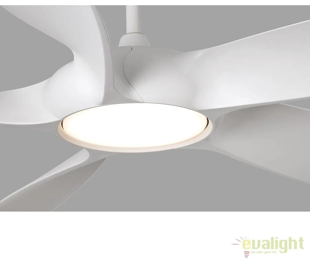 Lustra LED cu Ventilator si telecomanda COCOS alb 33548