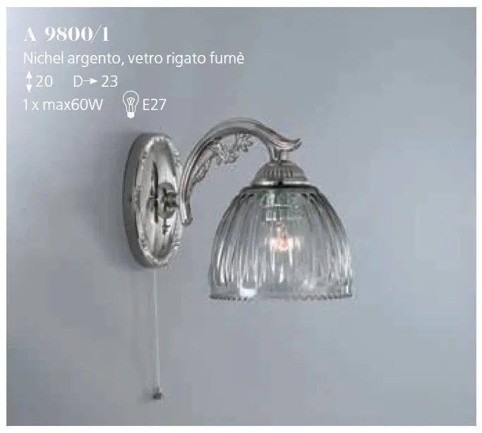 Aplica de perete design italian 9800