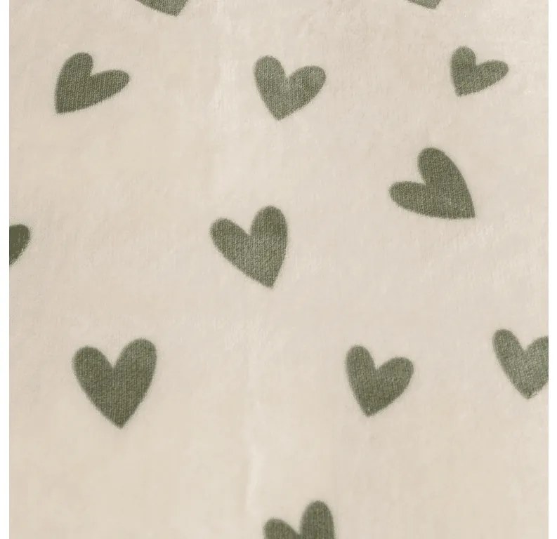 Lenjerie cocolino HEARTINO crem Dimensiune lenjerie de pat: 70 x 90 cm | 140 x 220 cm