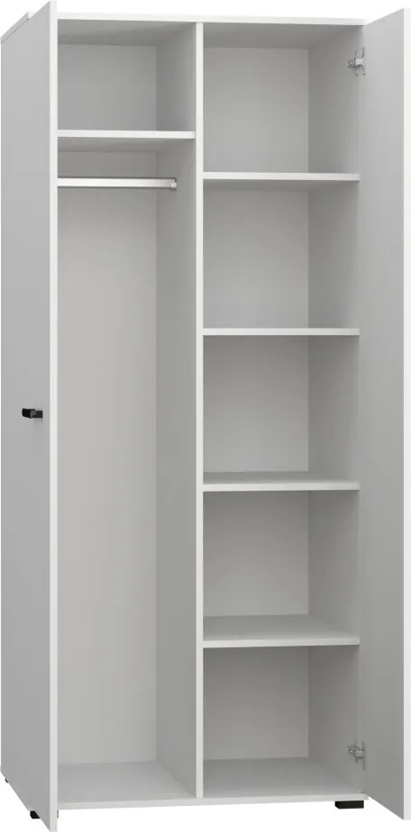 Dulap Frazio – 90x56x186 cm – Alb