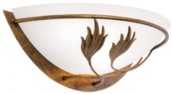 Aplica de perete rustica Fleur WA 2-1196/1 Antik OR