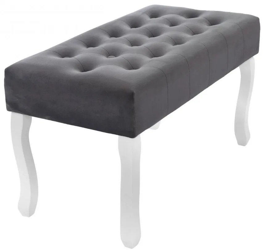 Comodă pentru hol gri 80 cm
