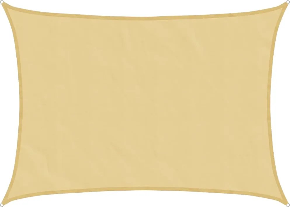 vidaXL Parasolar, nisipiu, 8x6 m, 100% poliester Oxford